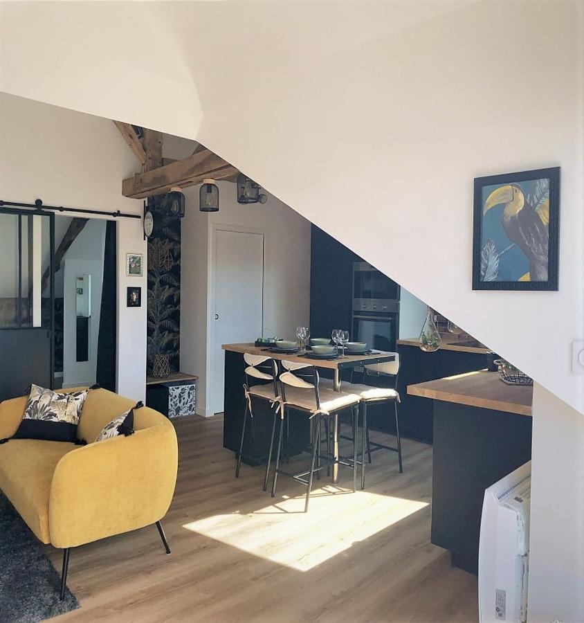 Gite La Terrasse Du 37 Breteil Bagian luar foto