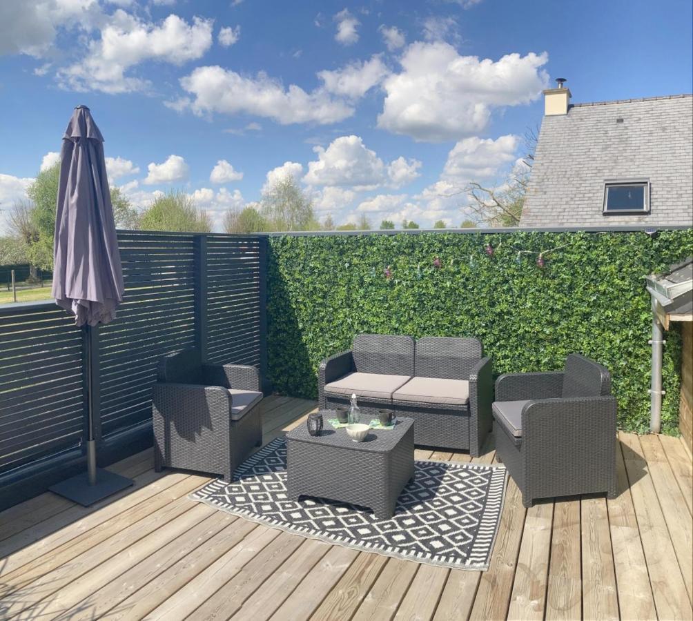 Gite La Terrasse Du 37 Breteil Bagian luar foto