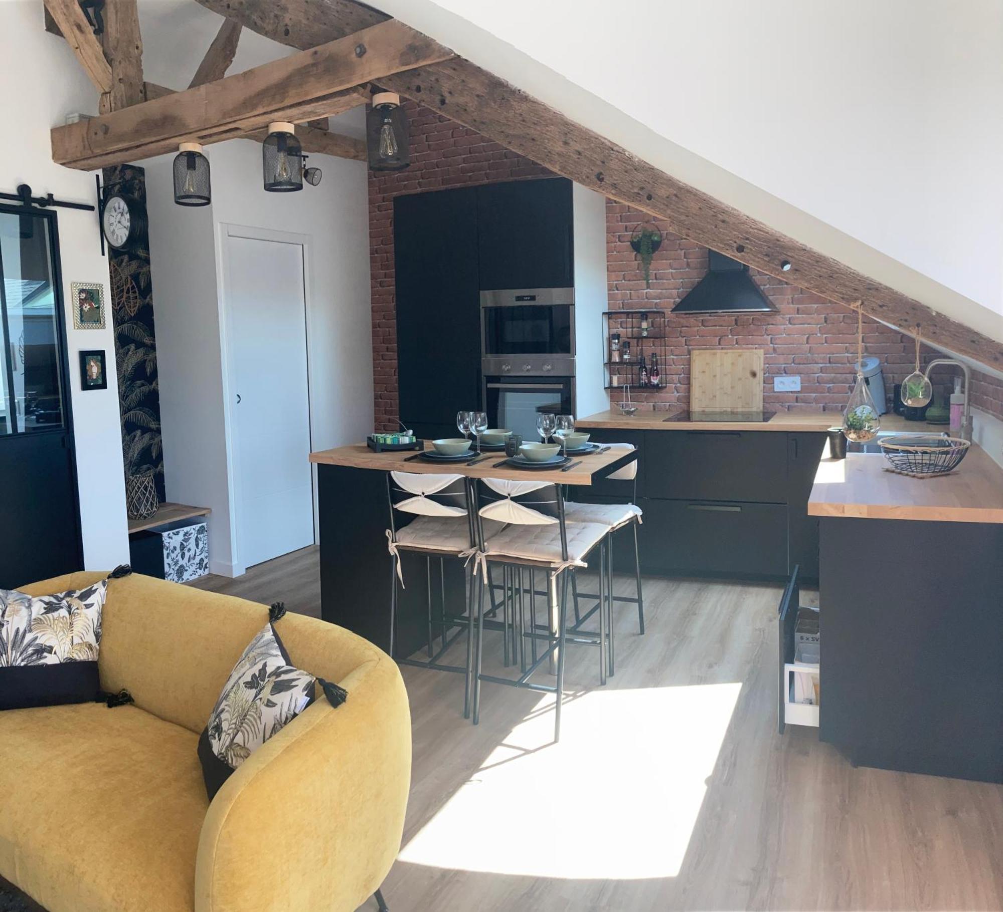 Gite La Terrasse Du 37 Breteil Bagian luar foto