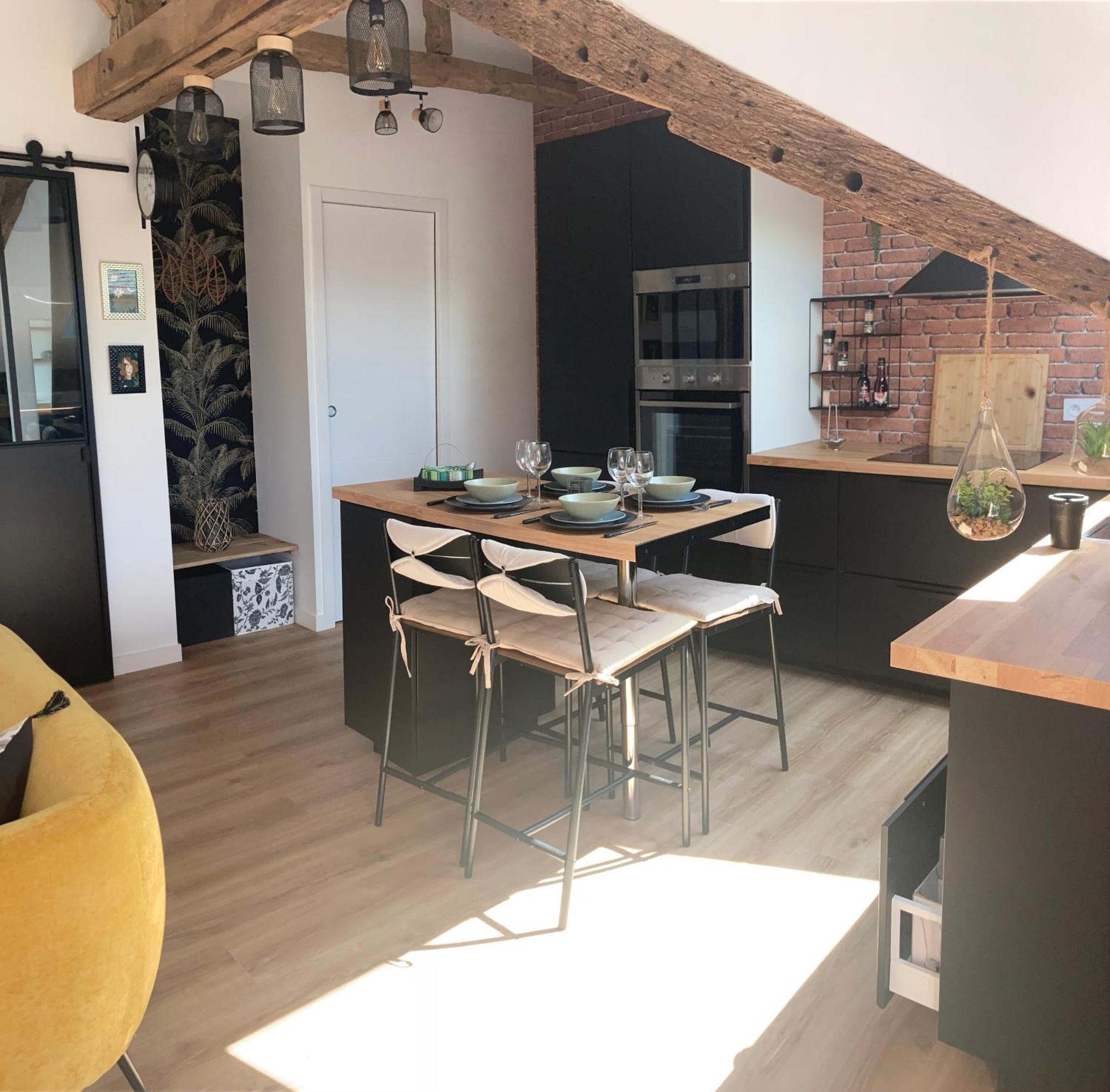 Gite La Terrasse Du 37 Breteil Bagian luar foto